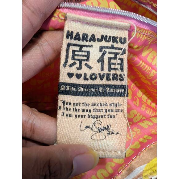 Harajuku Lovers Crossbody Bag Beige Women’s Purse Animals - USED - Picture 8 of 8